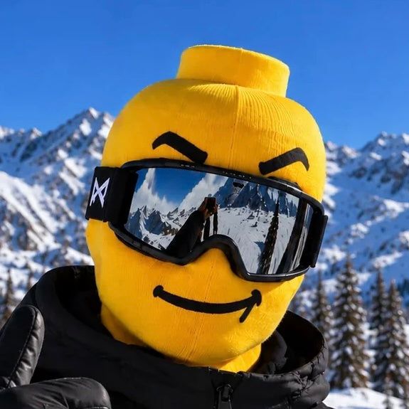 Grinora cotton ski mask with Smile face design